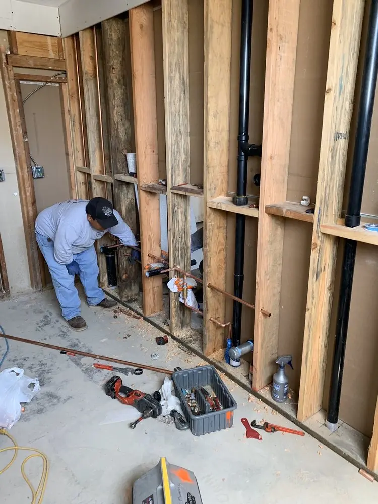 Commercial rough-in plumbing for Commercial Plumbing in Oak Park - Northwood